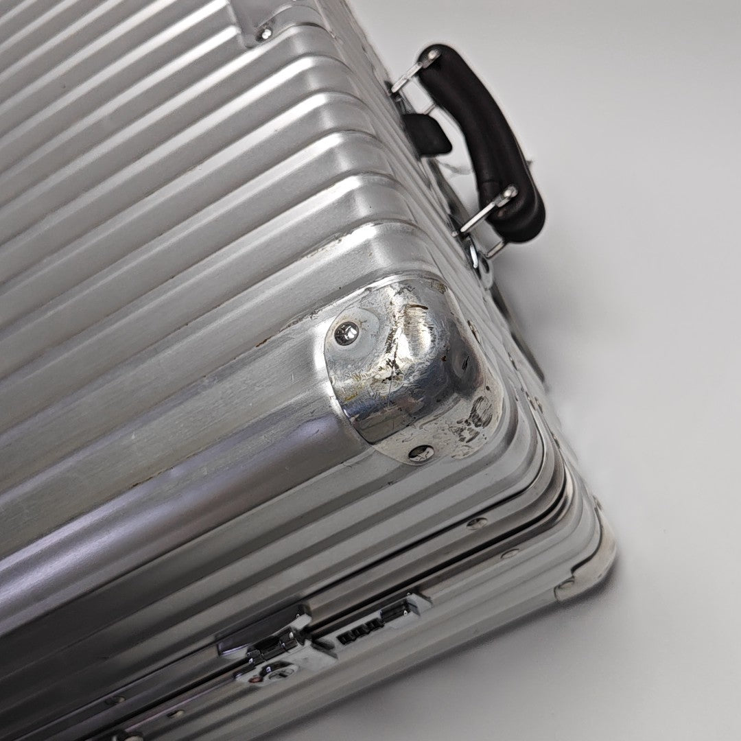 Special Material Luggage Silver