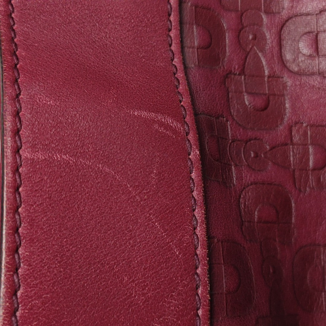 Calfskin Tote Bag Red