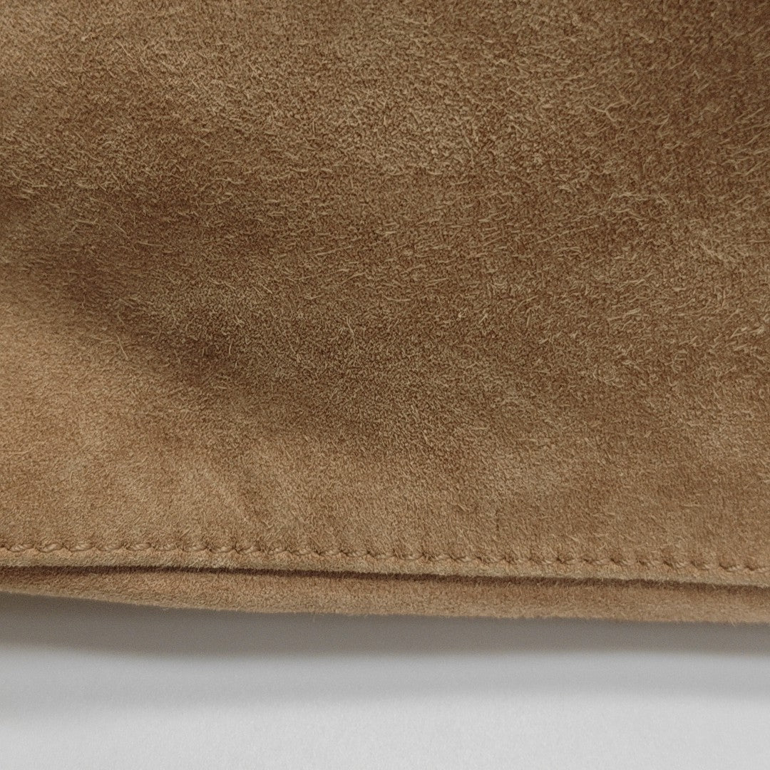 LE CITY Small Suede Brown