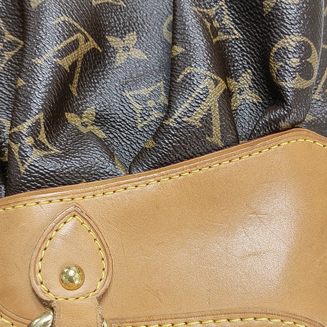 VINTAGE BOETIE PM Monogram Coated Canvas Brown
