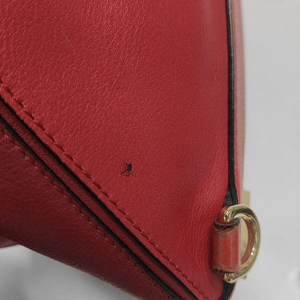 Puzzle Small Calfskin Red