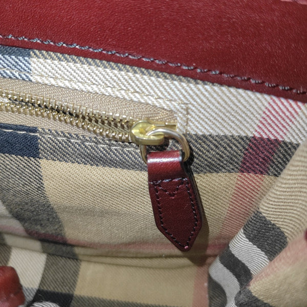 Abbott Calfskin Red