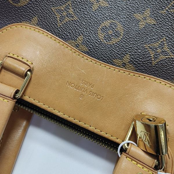 RETIRO NM Monogram Coated Canvas Brown
