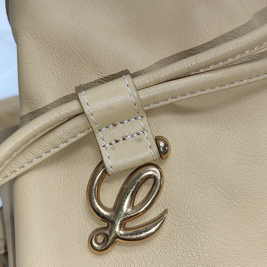 Calfskin Bucket Bag Yellow