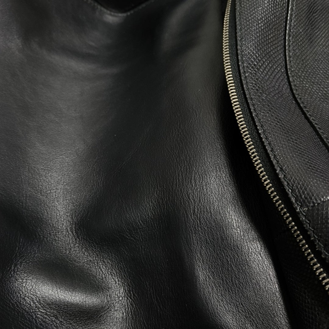 Phileas Calfskin Black