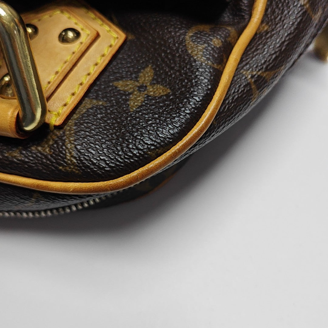 MANHATTAN PM Monogram Coated Canvas Brown