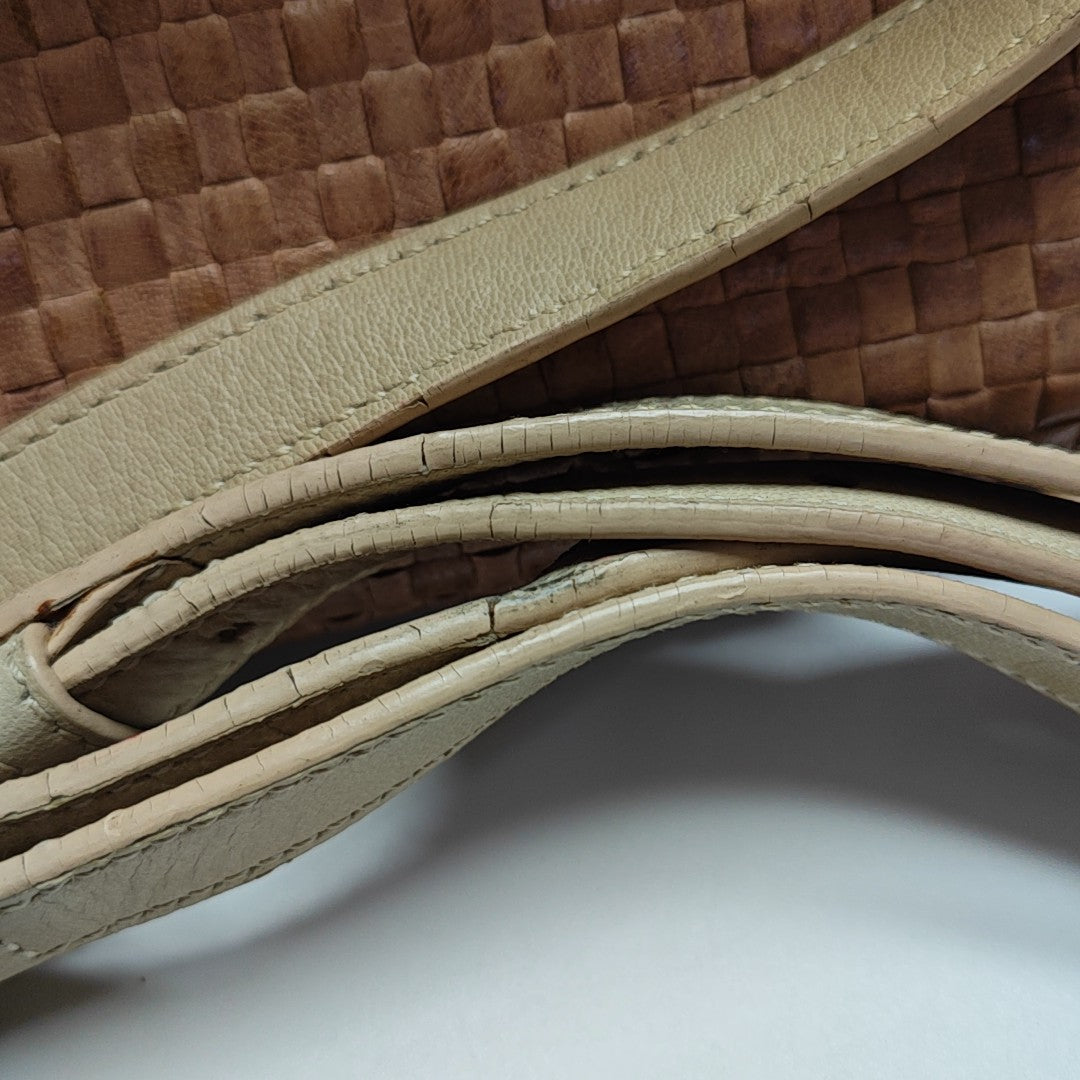 Calfskin Tote Bag Brown