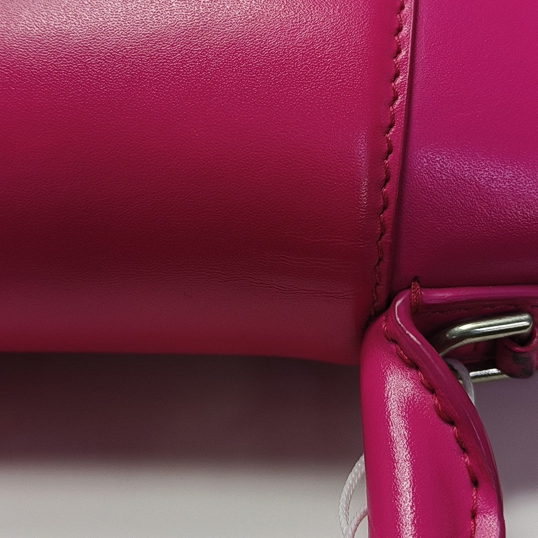 Hourglass XS Quilted Calfskin Red