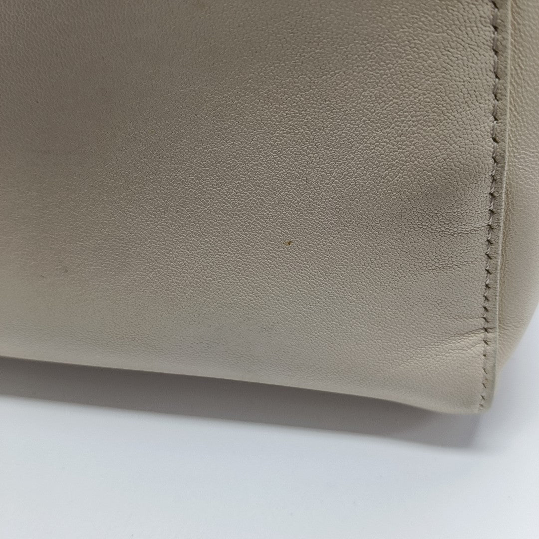 Peekaboo Mini Calfskin White