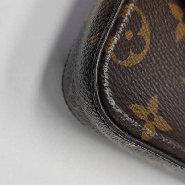 FÉLICIE Monogram Coated Canvas Brown