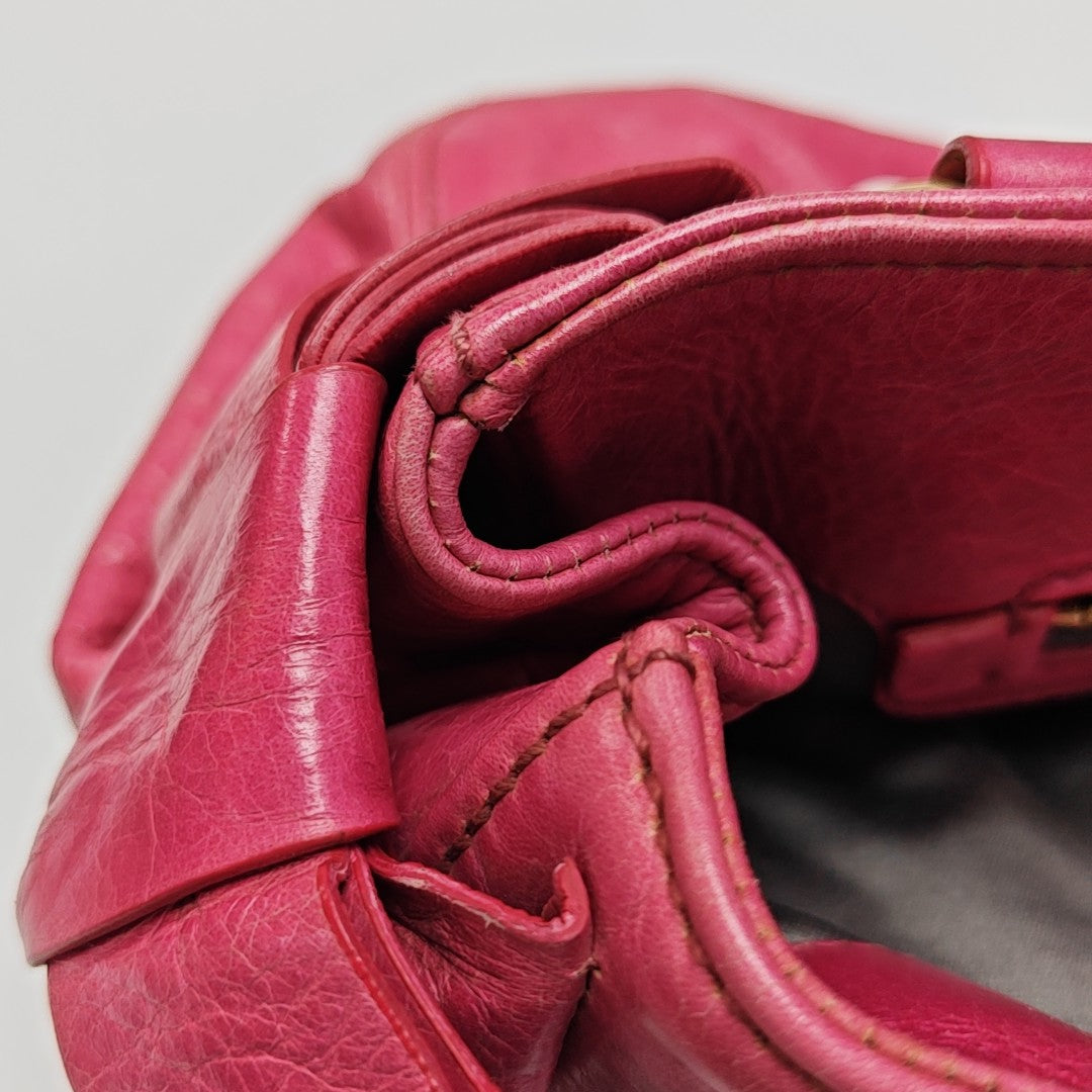 Miu Coffer Calfskin Red