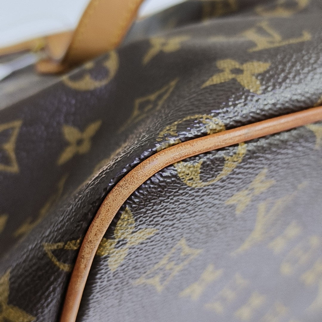 PALERMO PM Monogram Coated Canvas Brown