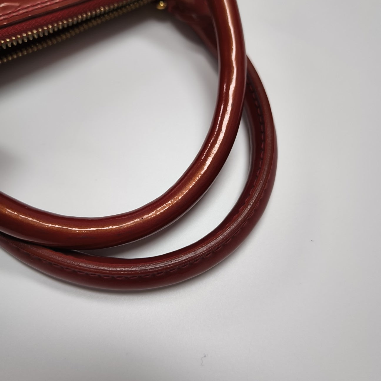 ALMA GM Monogram Calfskin Red