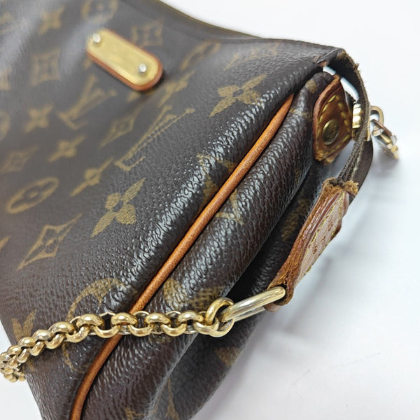 EVA Monogram Coated Canvas Brown