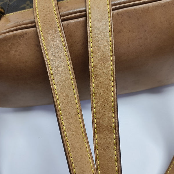 MONTSOURIS MM Monogram Coated Canvas Brown
