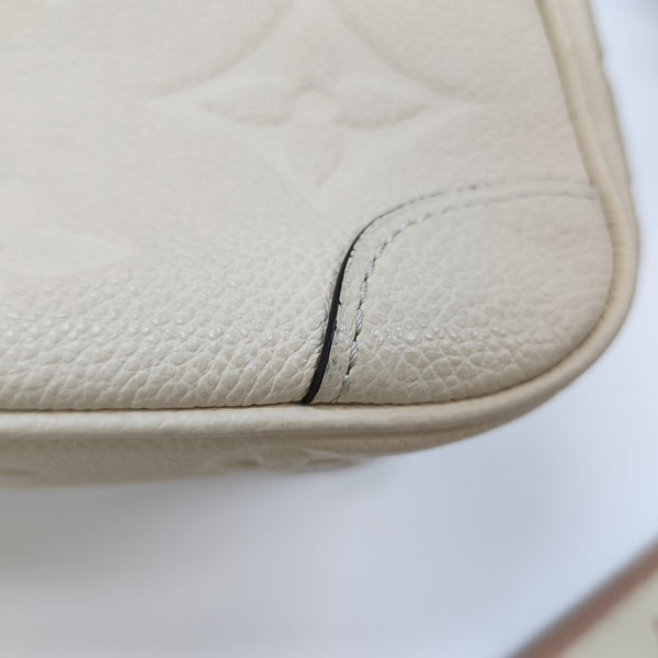 DIANE Monogram Calfskin Beige