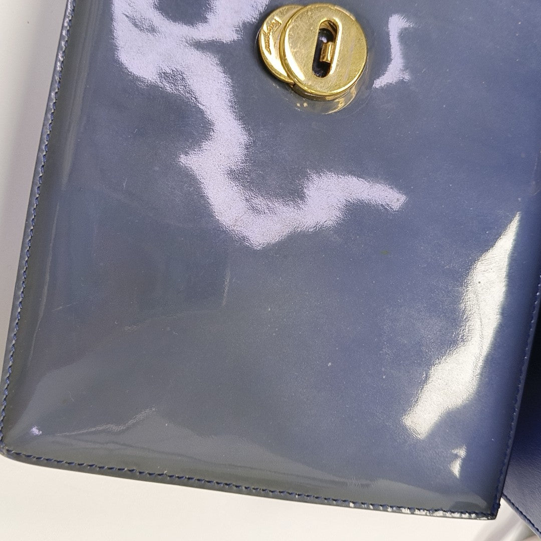 Ginny Calfskin Blue