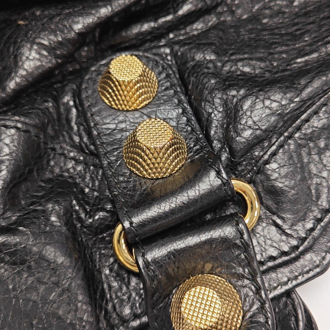 Classic City Medium Lambskin Black