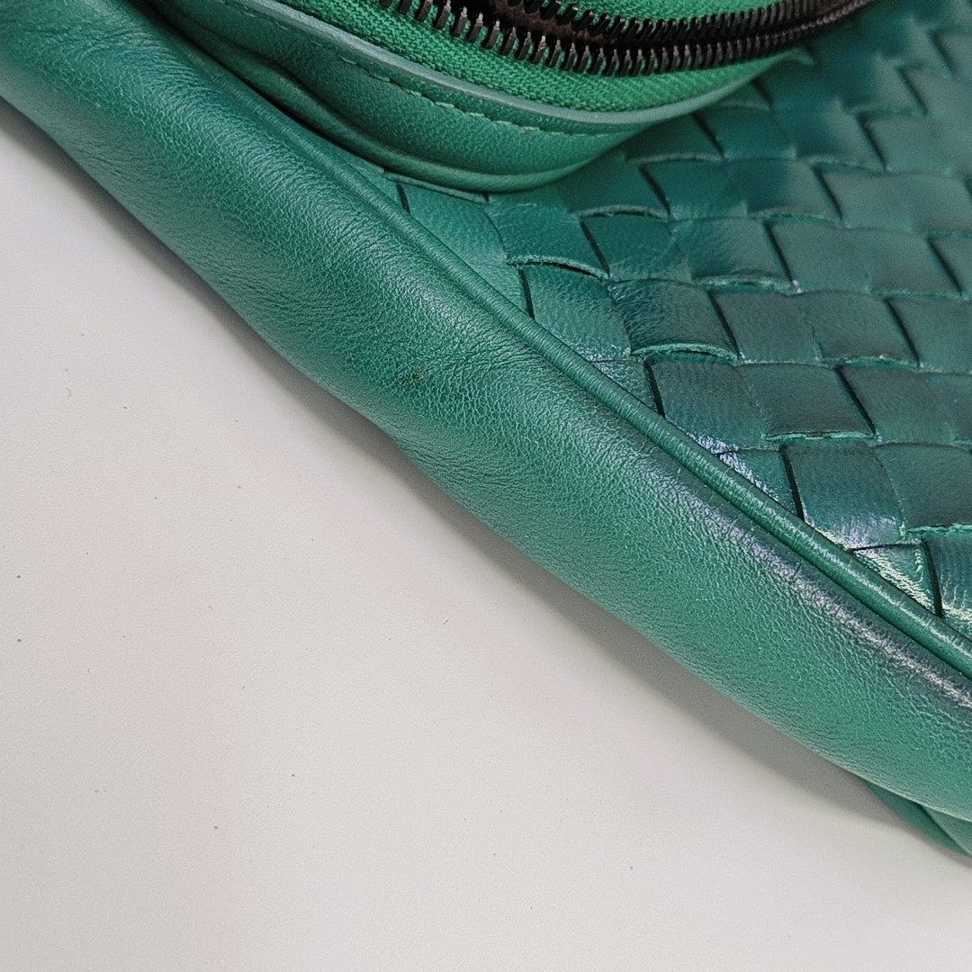 Calfskin Crossbody Bag Green