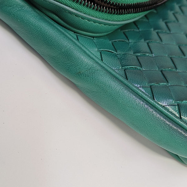 Calfskin Crossbody Bag Green
