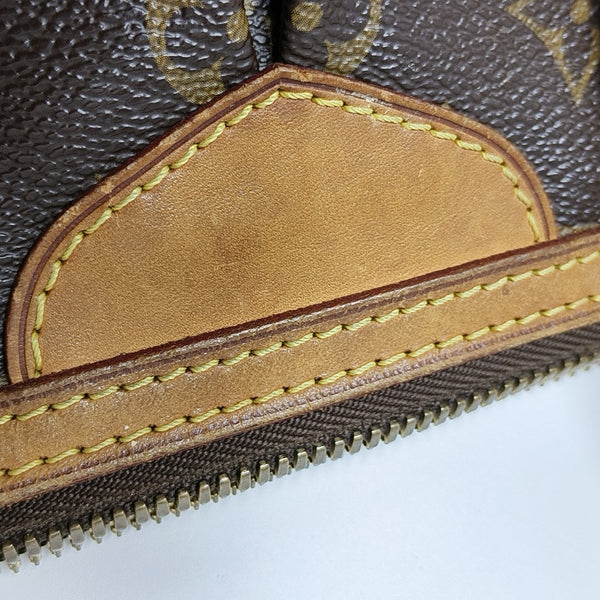 PALERMO PM Monogram Coated Canvas Brown