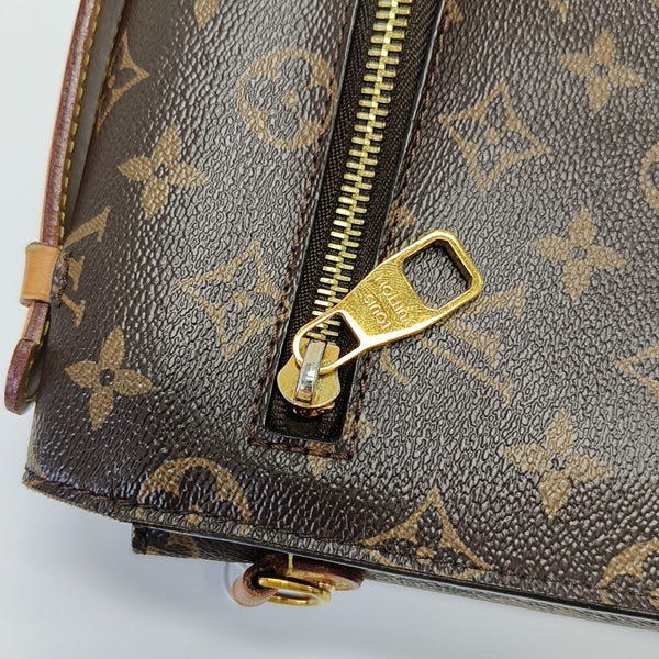 Lona Revestida Monogram marrón Métis MM