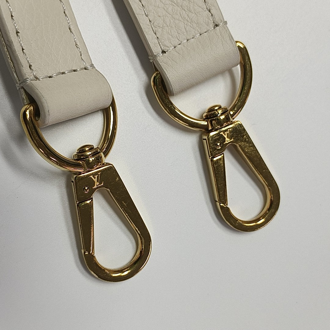 DAUPHINE MM Calfskin White