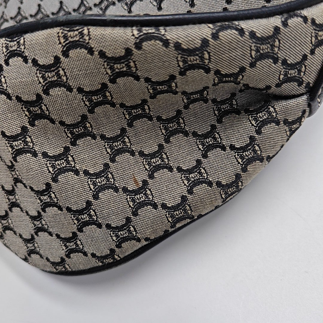 Canvas Top Handle Bag Gray