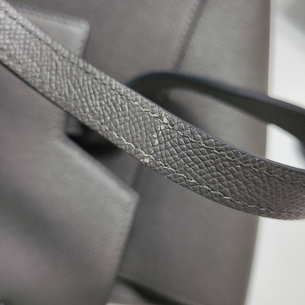 BELT Mini Calfskin Gray