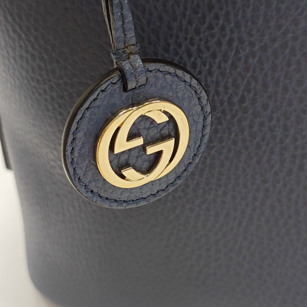 Calfskin Shoulder Bag Blue