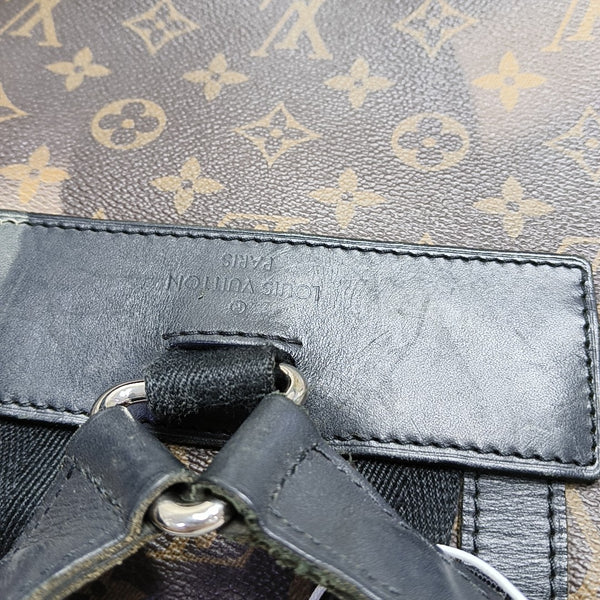 CHRISTOPHER MM Monogram Coated Canvas Brown
