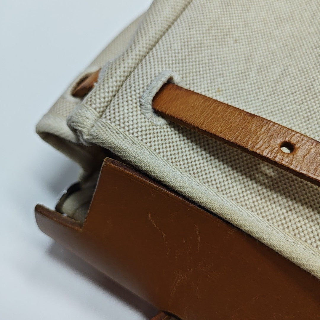 Herbag 31 Coated Canvas White