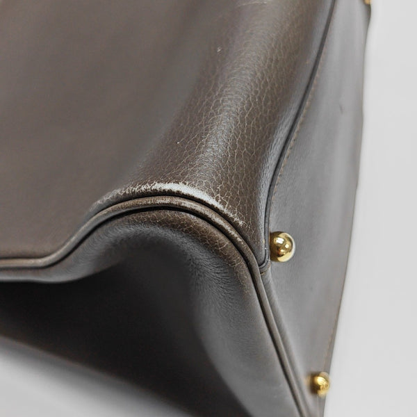 Brillant Medium Calfskin Gray