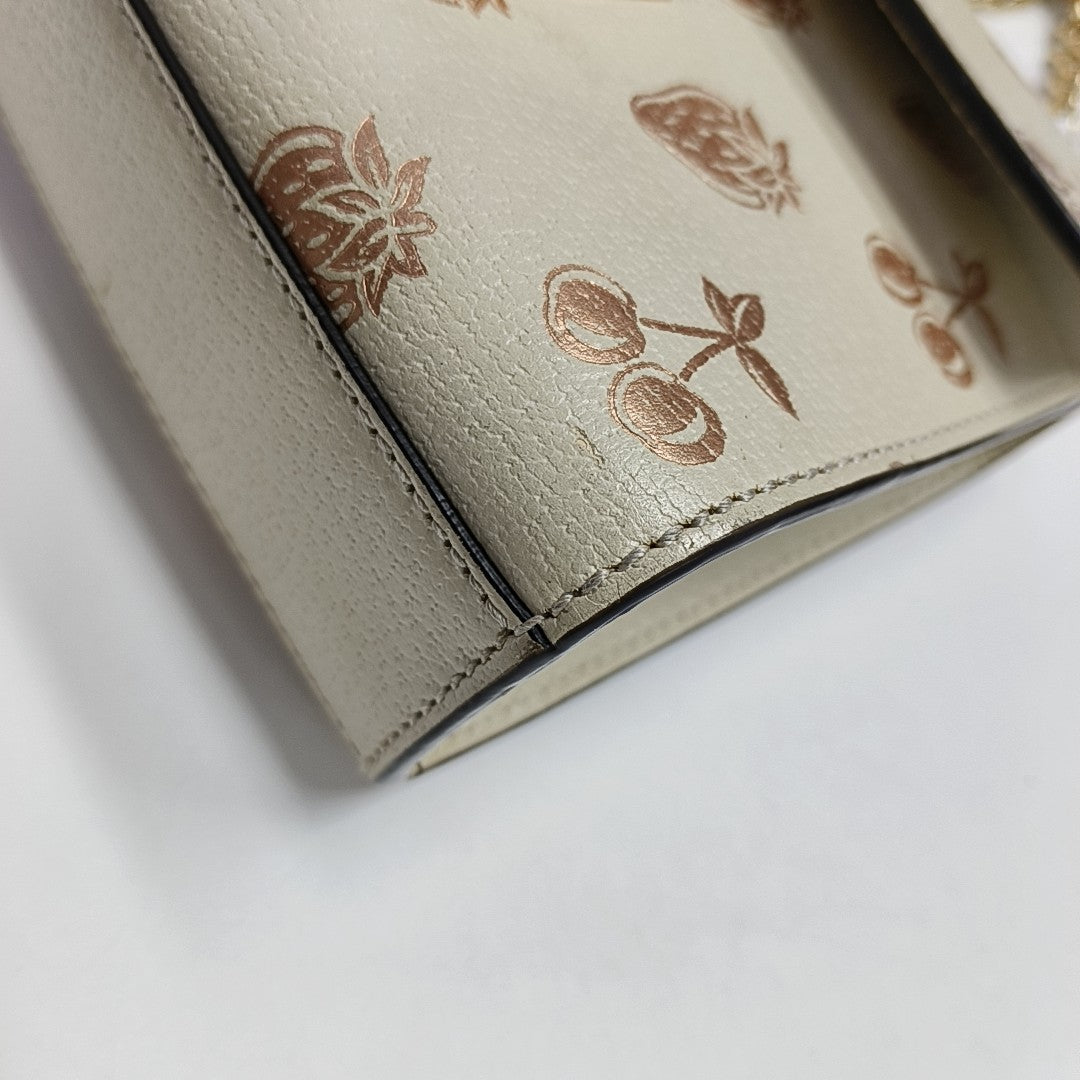 Padlock Small Calfskin White