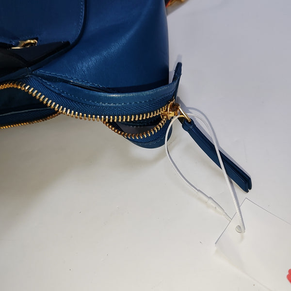 BELT Mini Calfskin Blue