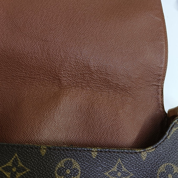 MUSETTE TANGO PM Monogram Coated Canvas Brown