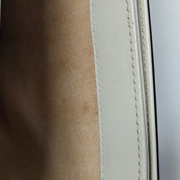 Horsebit 1955 Small Monogram Coated Canvas Beige