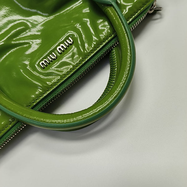 Bow Calfskin Green