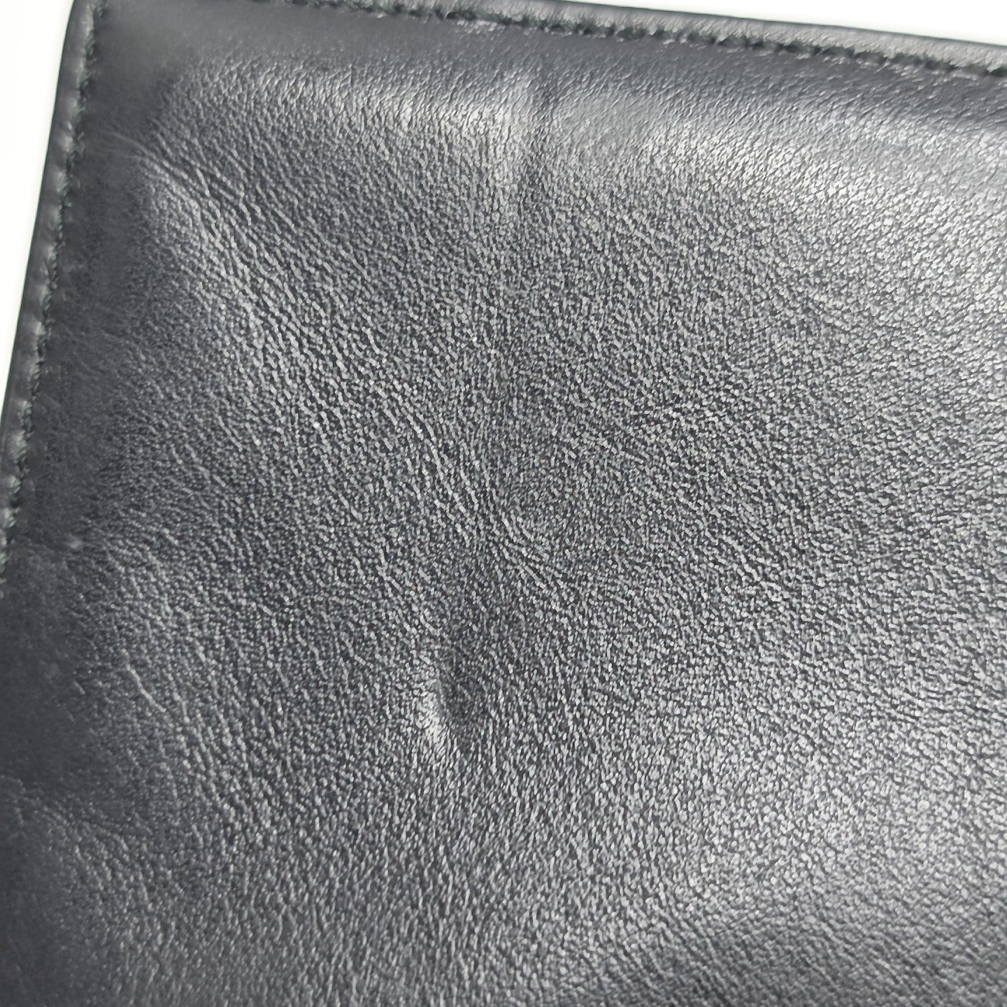 Calfskin Shoulder Bag Medium Black