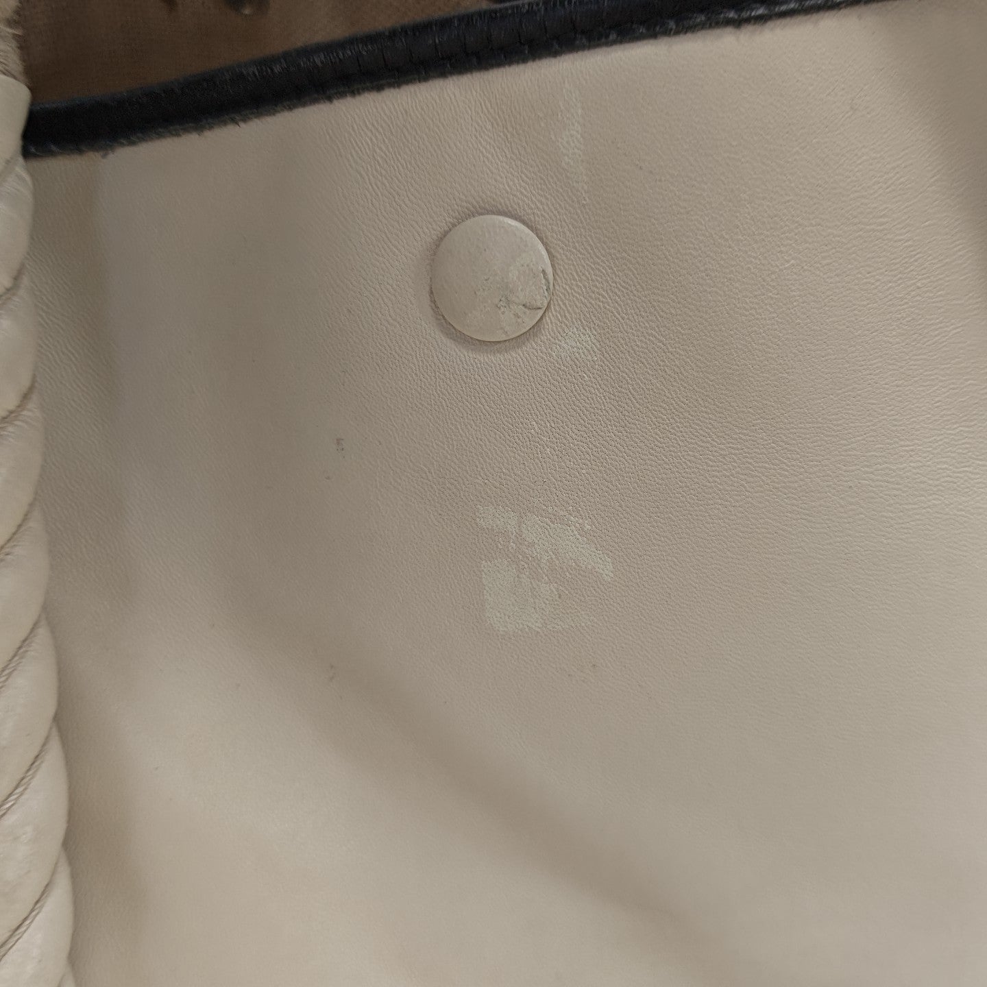 Calfskin Top Handle Bag White