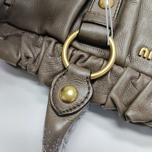 Calfskin Tote Bag Brown