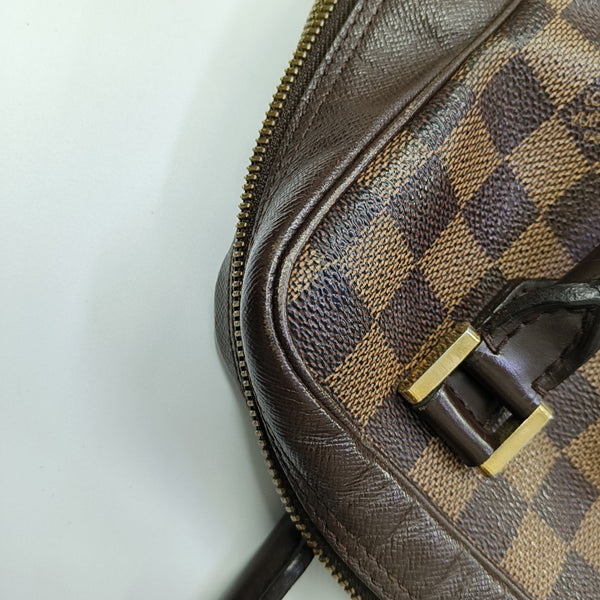 BRERA Damier Ebene Coated Canvas Brown
