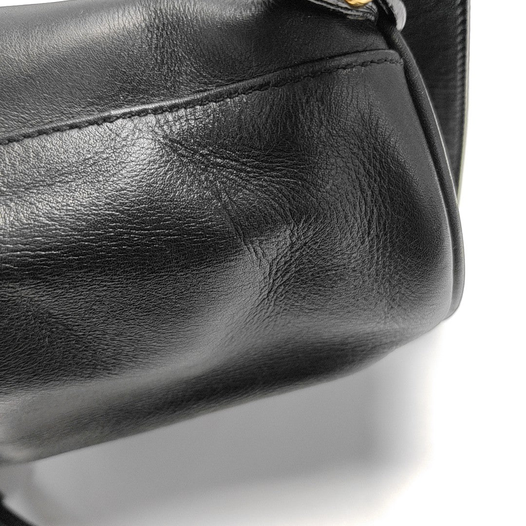 Calfskin Backpack Black