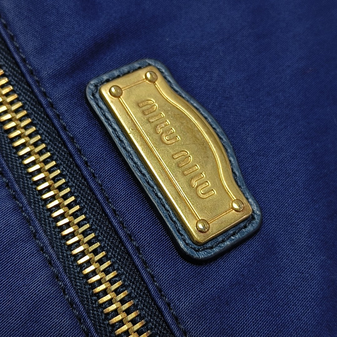 Sequins Tote Bag Blue