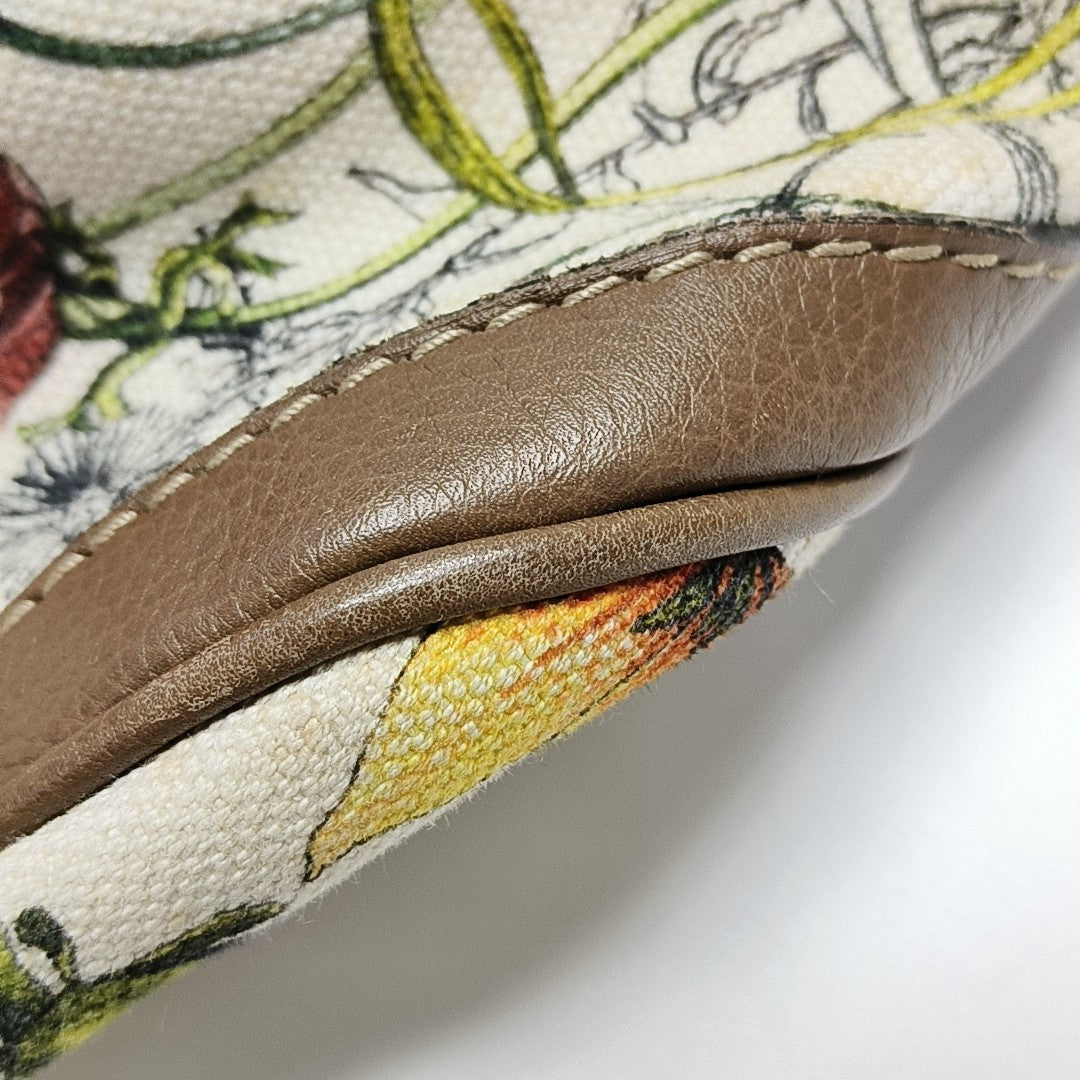 Canvas Shoulder Bag Beige