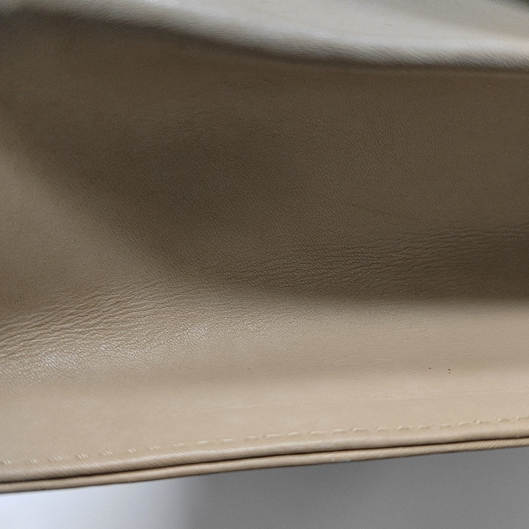 Quilted Calfskin Brown
