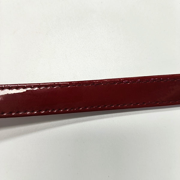 Lady Dior Large Cannage Patent Leather Red