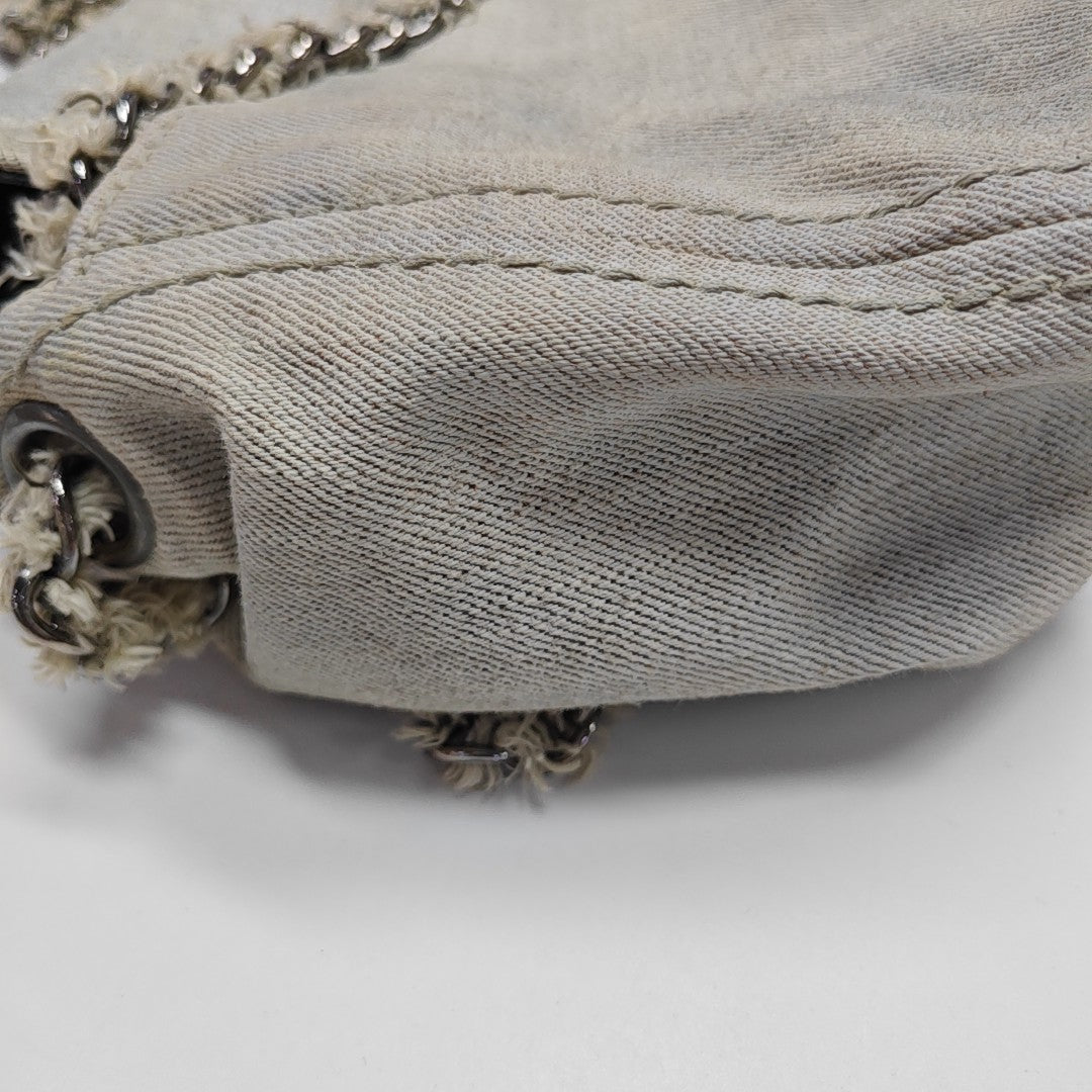 Canvas Shoulder Bag Beige