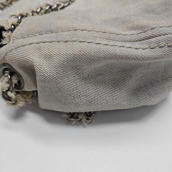 Canvas Shoulder Bag Beige