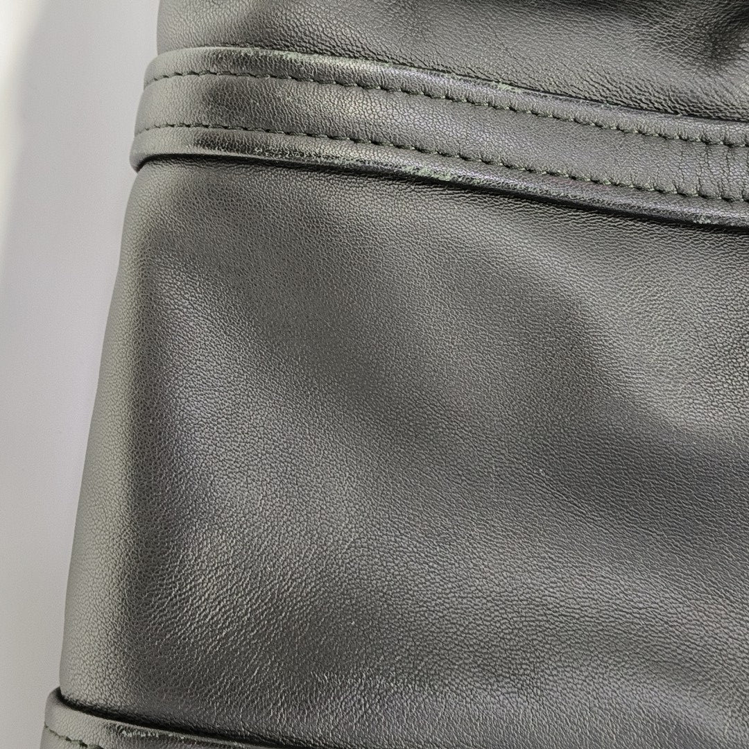 Bazar Calfskin Black